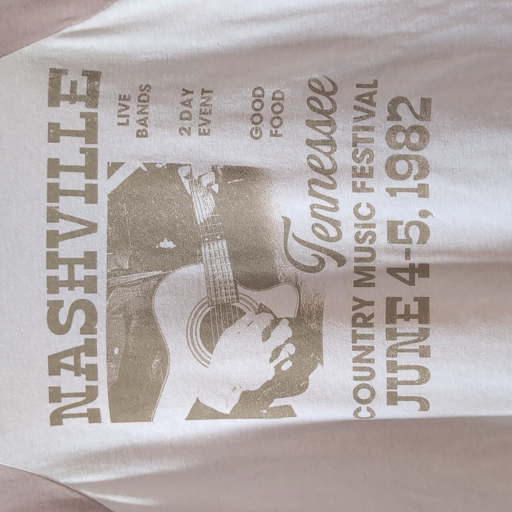 NWT Women's Size 3X Threads On 9th Nashville Country Music Festival Graphic Tee - Picture 3 of 6